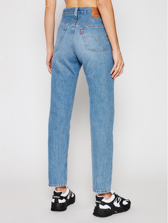 Levi's® Levi's® Blugi 501® Crop 36200-0159 Albastru Cropped Fit