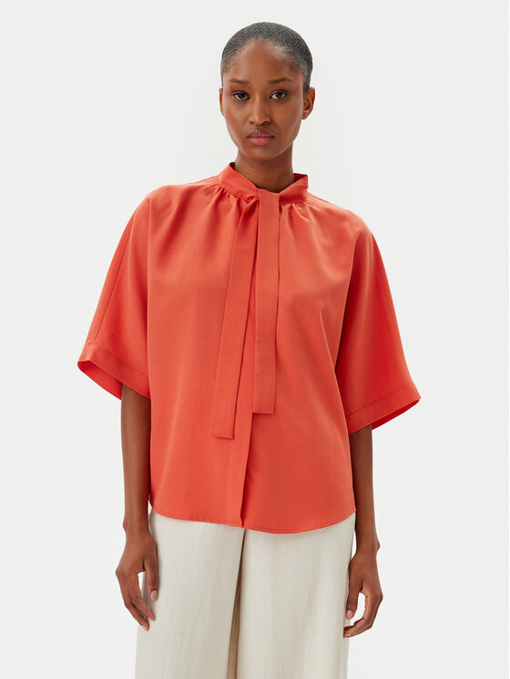 Marc O'Polo Marc O'Polo Blúz 503 0840 41013 Piros Relaxed Fit