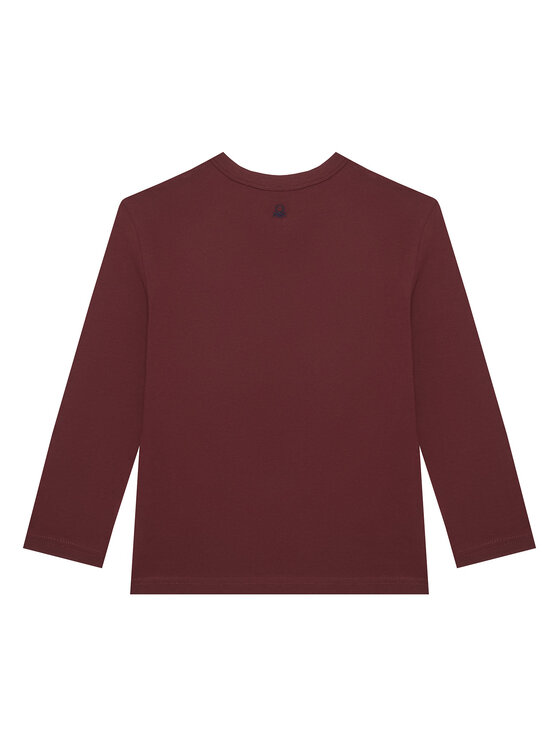 United Colors Of Benetton United Colors Of Benetton Блузка 3IVWC10PW Бордовий Regular Fit