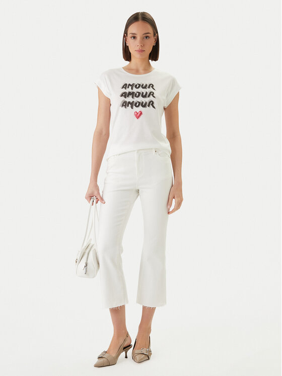 Morgan Morgan T-Shirt 261-DOUR Λευκό Regular Fit