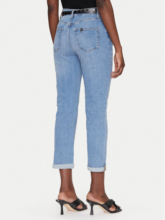 Liu Jo Liu Jo Džínsy UA5019 D4811 Modrá Straight Fit
