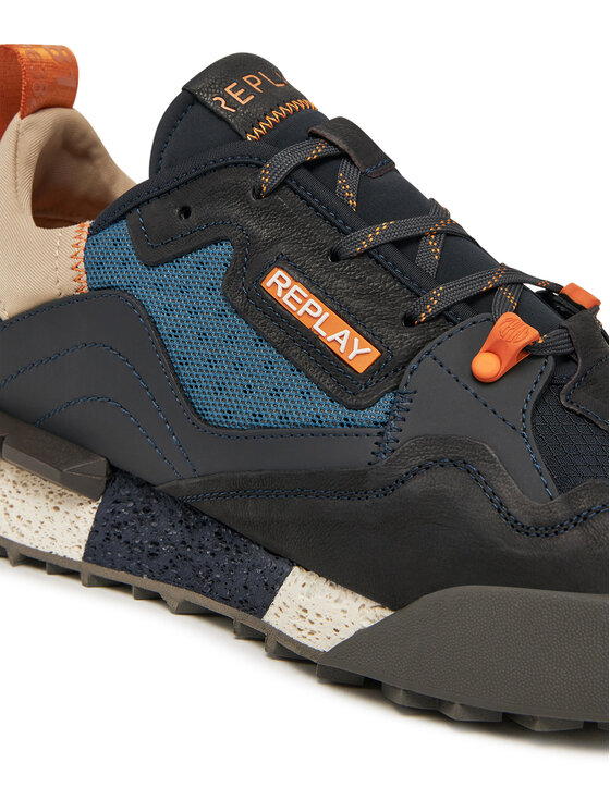 REPLAY REPLAY Sneakersy GMS1P .000.C0054L Czarny
