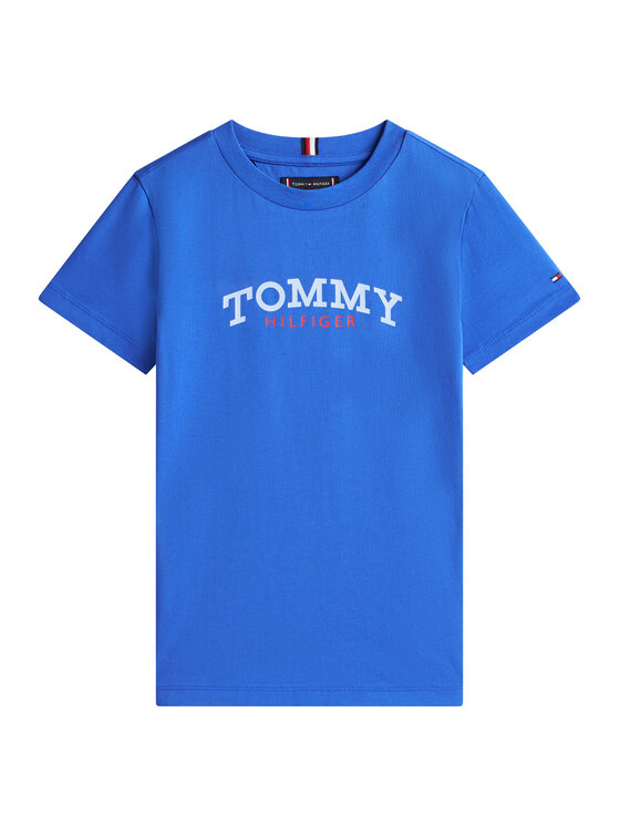 Tommy Hilfiger Tommy Hilfiger Tričko KB0KB10263 Modrá Regular Fit