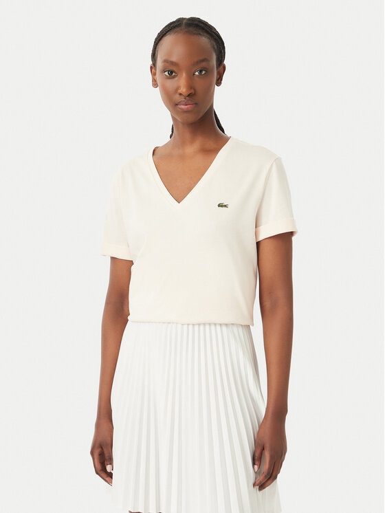 Lacoste Lacoste T-särk TF7300 Roosa Regular Fit