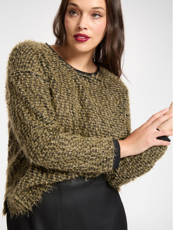 Elena Mirò Elena Mirò Felpa G864Z000463N001 Nero Regular Fit