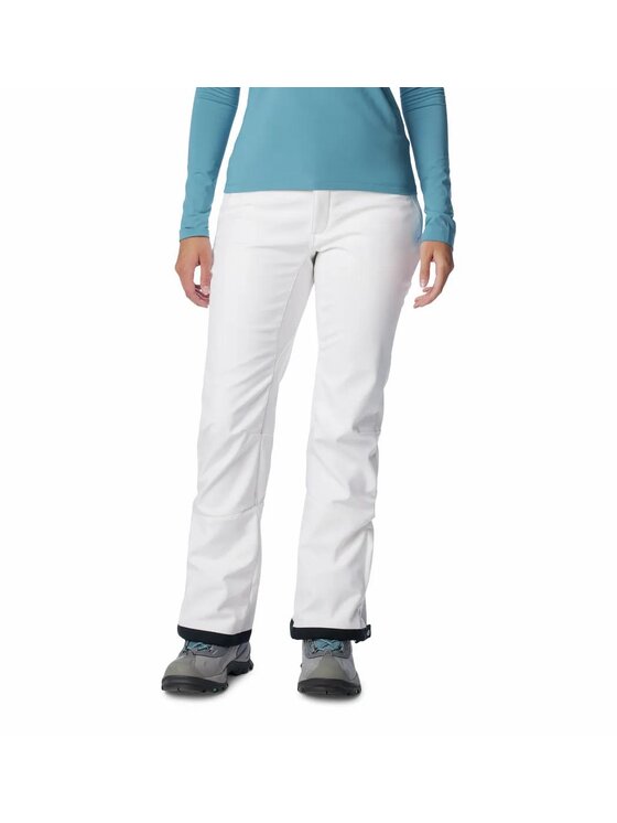 Columbia Columbia Spodnie narciarskie 205670 Biały Regular Fit