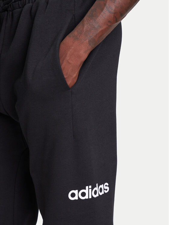 adidas adidas Teplákové kalhoty Essentials Linear Fleece JN1786 Černá Regular Fit