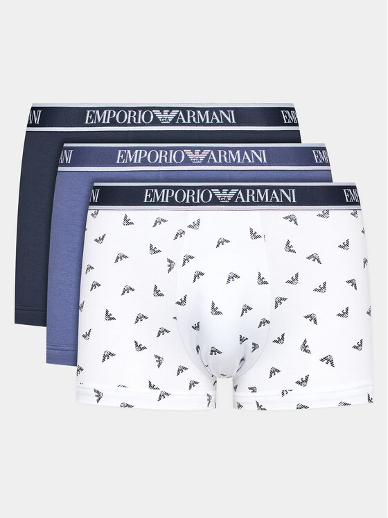 Emporio Armani Underwear Set 3 perechi de boxeri 111357 3R717 50636 Colorat