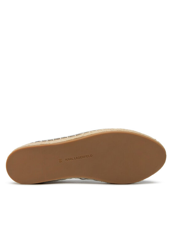 KARL LAGERFELD KARL LAGERFELD Espadrillid KL80108A Valge