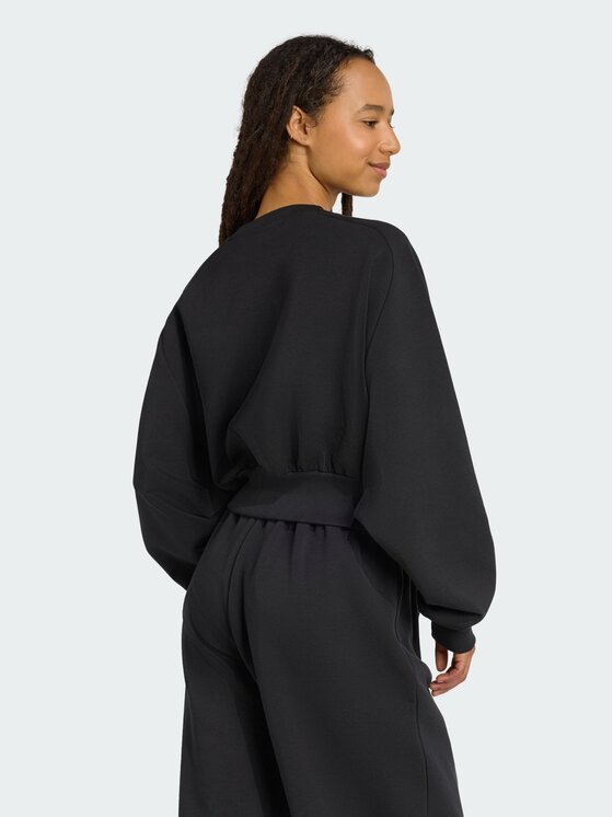 adidas adidas Bluza 151635 Czarny Loose Fit