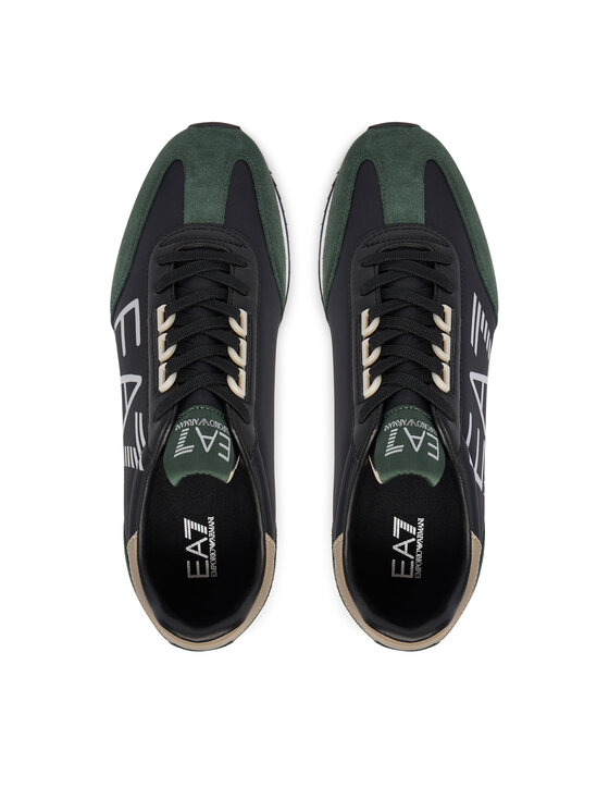 EA7 Emporio Armani EA7 Emporio Armani Sneakersy 7X000541 AF18609 MZ578 Zielony