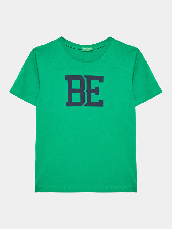 United Colors Of Benetton Tricou 3I1XG109J Verde Regular Fit