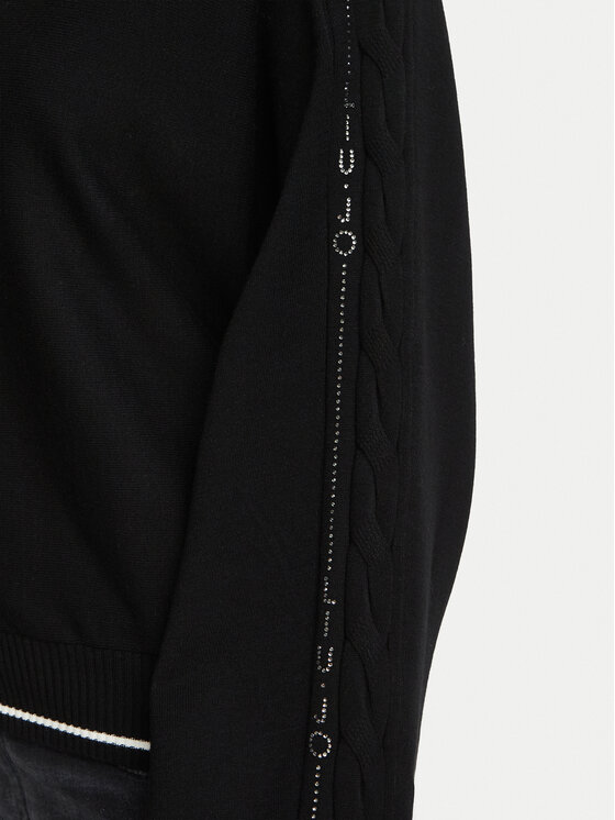 Liu Jo Sport Liu Jo Sport Kardigan TF6192 MS63L Czarny Regular Fit