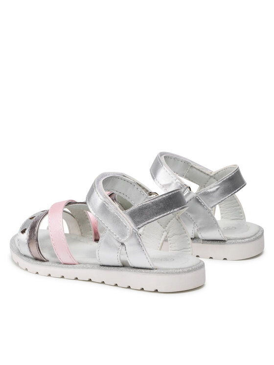 Nelli Blu Nelli Blu Sandali CM2110583SG Srebrna