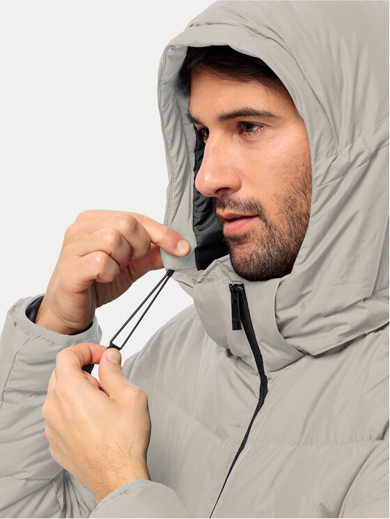 Jack Wolfskin Jack Wolfskin Pūkinė striukė Colonius 1207431 Pilka Regular Fit