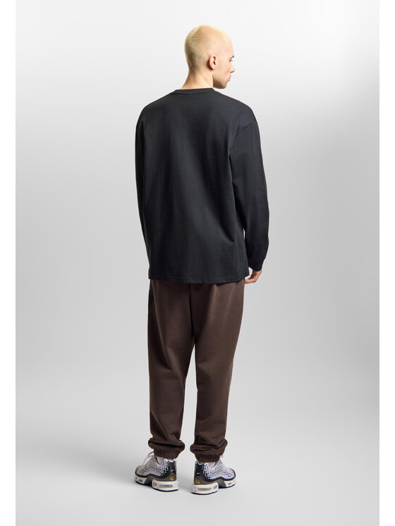 PROSTO. PROSTO. Longsleeve Splash Shield Czarny Regular Fit