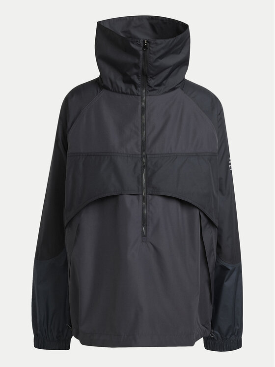 adidas by Stella McCartney adidas by Stella McCartney Bunda anorak True Nature JG1066 Černá Oversize