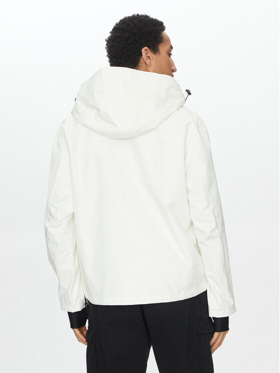 Napapijri Napapijri Μπουφάν anorak Rainforest Next Sum NP0A4ILW Λευκό Loose Fit