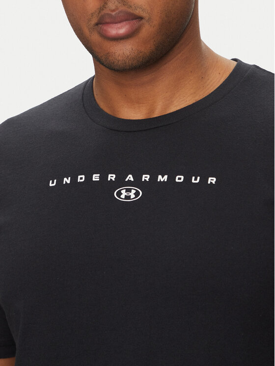 Under Armour Under Armour T-särk Stacked Logo SS 6000211 Must Loose Fit