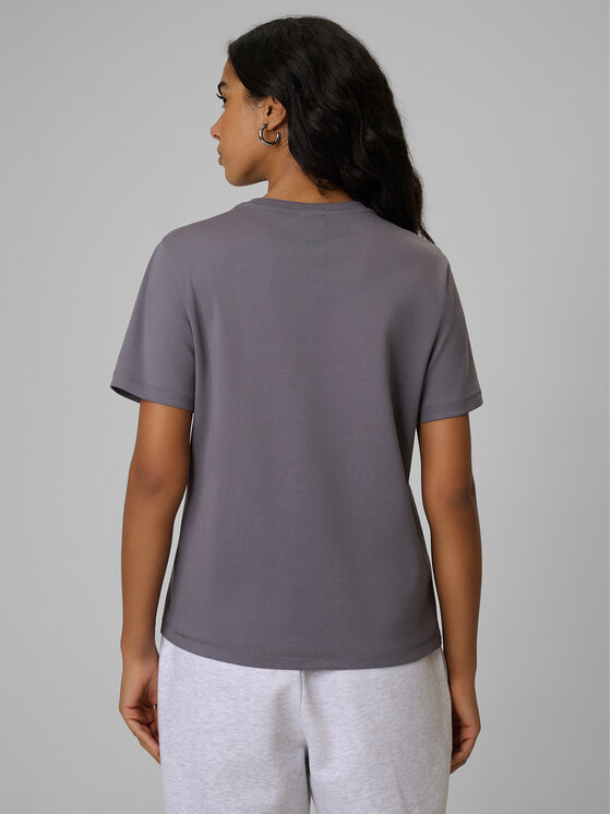 4F 4F T-Shirt BASIC+ Szary Regular Fit