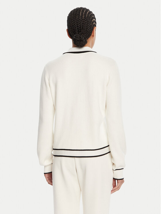 Liu Jo Sport Liu Jo Sport Kardigāns TF5250 MS59L Écru Regular Fit