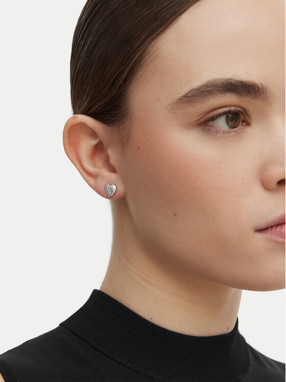 Guess Guess Auskarai JUBE06 092JW Sidabrinė