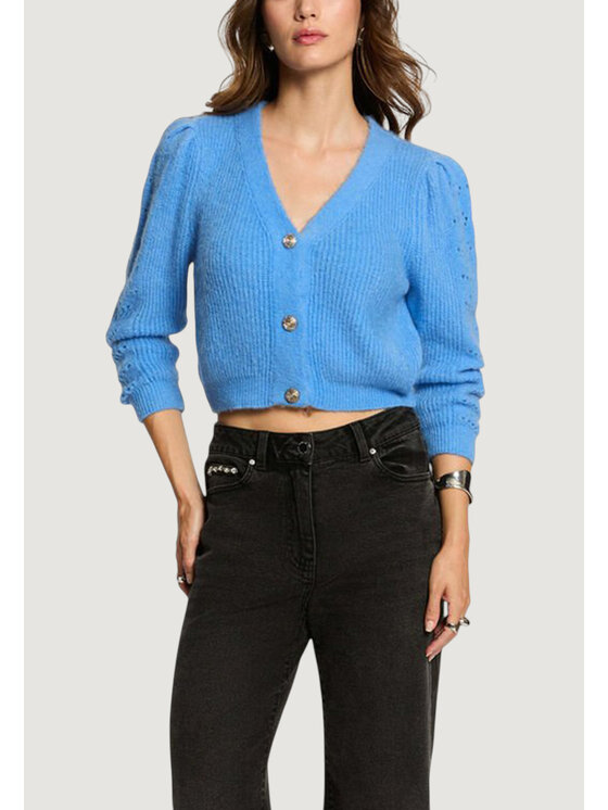 Morgan De Toi Morgan De Toi Cardigan 252-MPLAY Blu Casual Fit