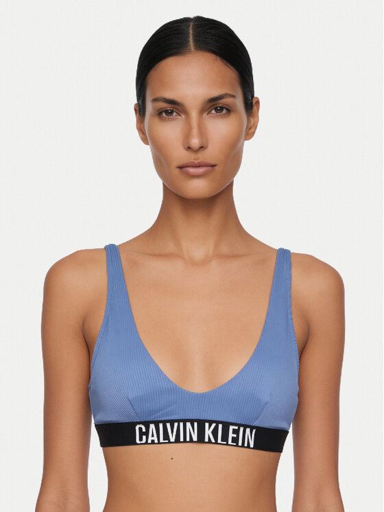 Calvin Klein Swimwear Calvin Klein Swimwear Gornji dio kupaćeg kostima LV00Q61211 Plava