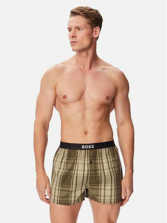 BOSS BOSS Bokserite komplekt 2P Boxer 50535781 Roheline