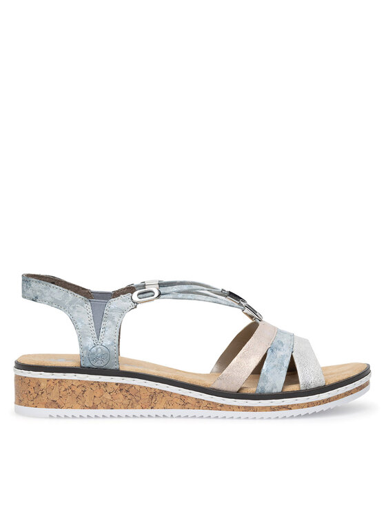 Rieker Rieker Sandalen V36G4-40 Blau