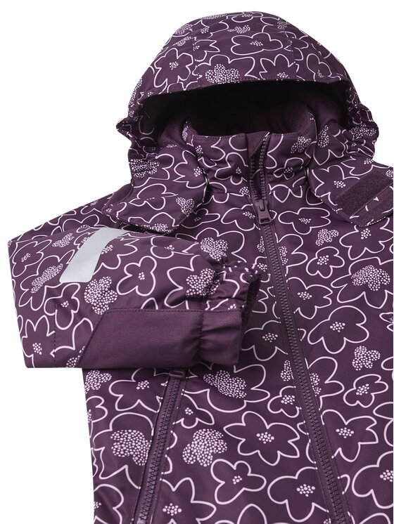 Reima Reima Βρεφικό φορμάκι εξόδου Kurikka 5100131B Μωβ Regular Fit