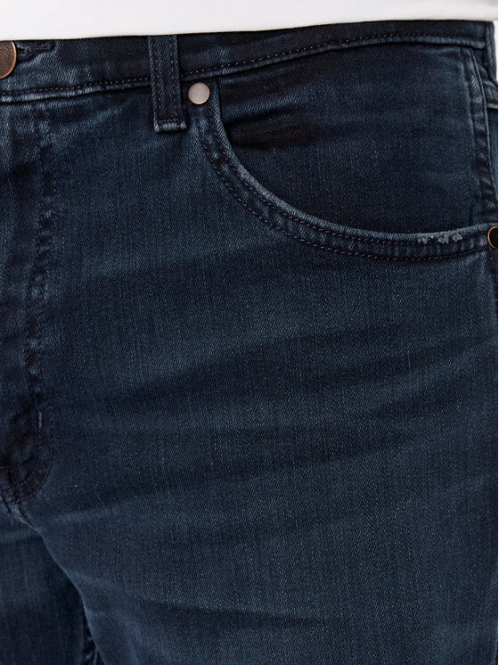 Wrangler Wrangler Дънки Greensboro 112350742 Тъмносин Straight Fit