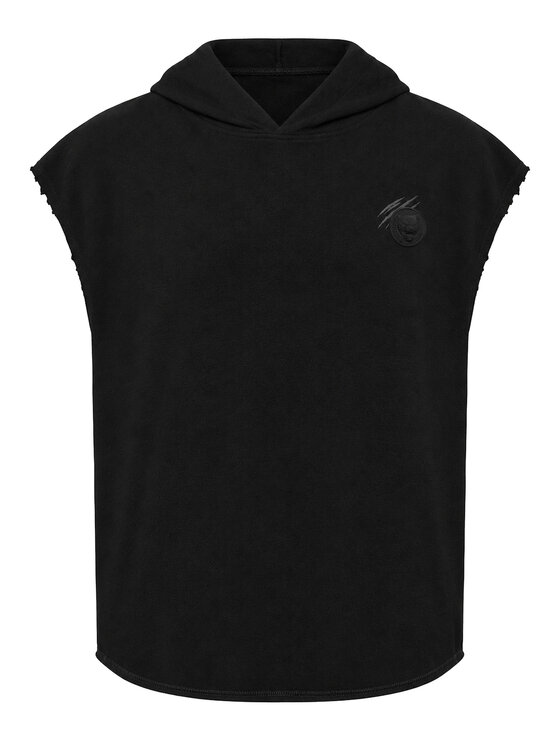 Plein Sport Plein Sport Gilet 32338 Nero Jegging Fit