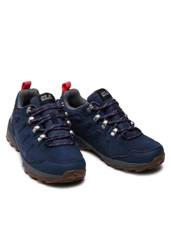 Jack Wolfskin Jack Wolfskin Trekkingschuhe Refugio Texapore Low W 4050821 Dunkelblau