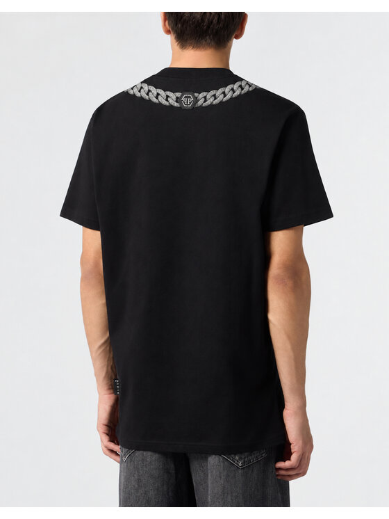 PHILIPP PLEIN PHILIPP PLEIN T-Shirt 31295 Černá Regular Fit