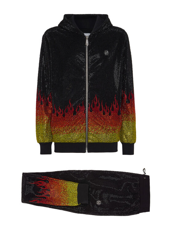 PHILIPP PLEIN PHILIPP PLEIN Dres 20703 Czarny Regular Fit