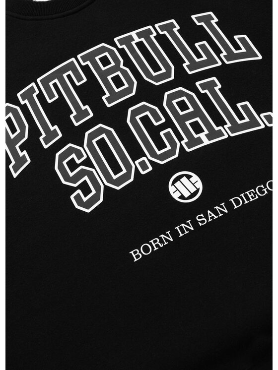 PITBULL PITBULL Bluza SO CAL Czarny Regular Fit