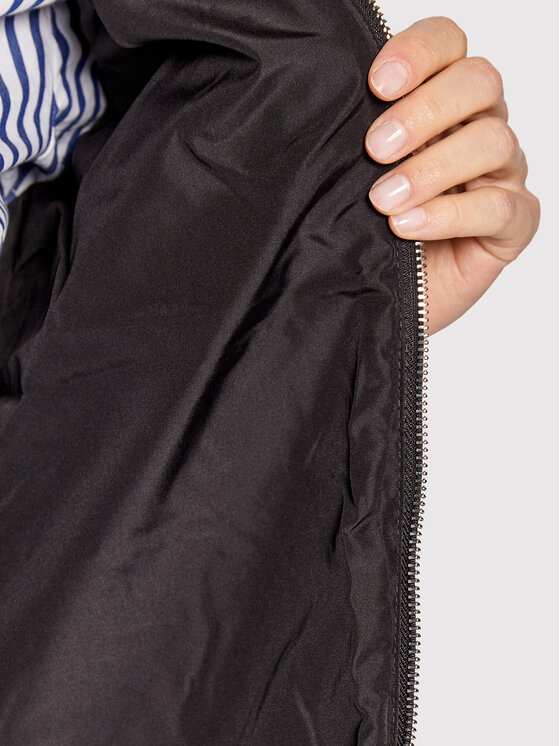 Tommy Hilfiger Tommy Hilfiger Μπουφάν μεταβατικό Sporty Sorona Side Zip WW0WW35089 Μαύρο Relaxed Fit