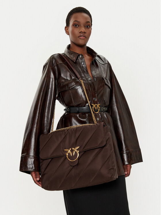 PINKO PINKO Сумка Love Puff Extra Cl AI 24-25 PLTT 103347 A05F Коричневий