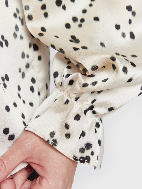 Bruuns Bazaar Bruuns Bazaar Majica Acacia Fria BBW3195 Écru Regular Fit