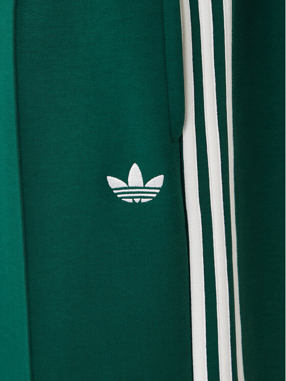 adidas adidas Teplákové nohavice adicolor Spacer Track KD4088 Zelená Baggy Fit
