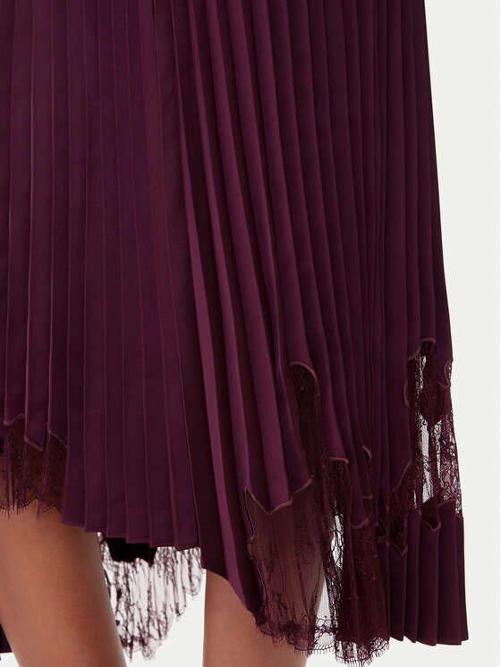 BOSS BOSS Plisēti svārki Velacey 50546594 Violets Regular Fit