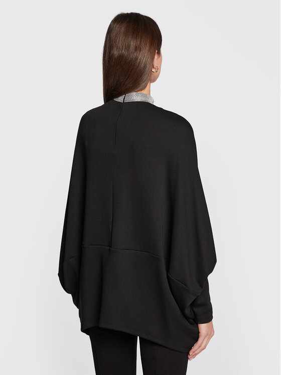 Nissa Nissa Bluse TOP13600 Schwarz Oversize