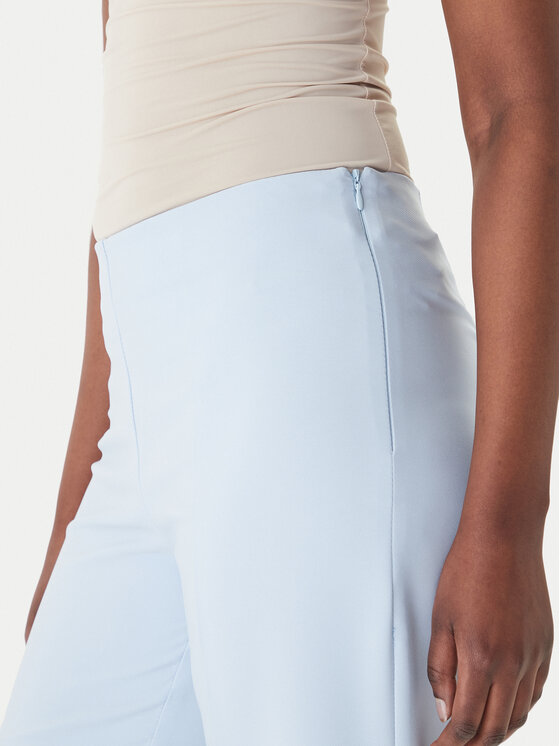 Rinascimento Rinascimento Pantaloni palazzo CFC0127878003 Albastru celest Wide Leg