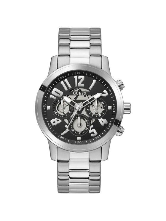 Guess Guess Hodinky GW0627G1 Stříbrná