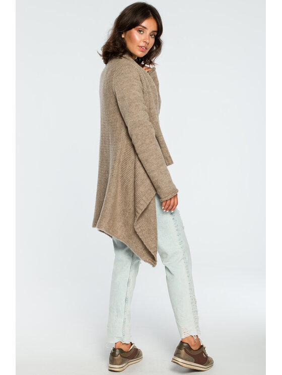 BeWear BeWear Svetr BK017 Hnědá Modern Fit