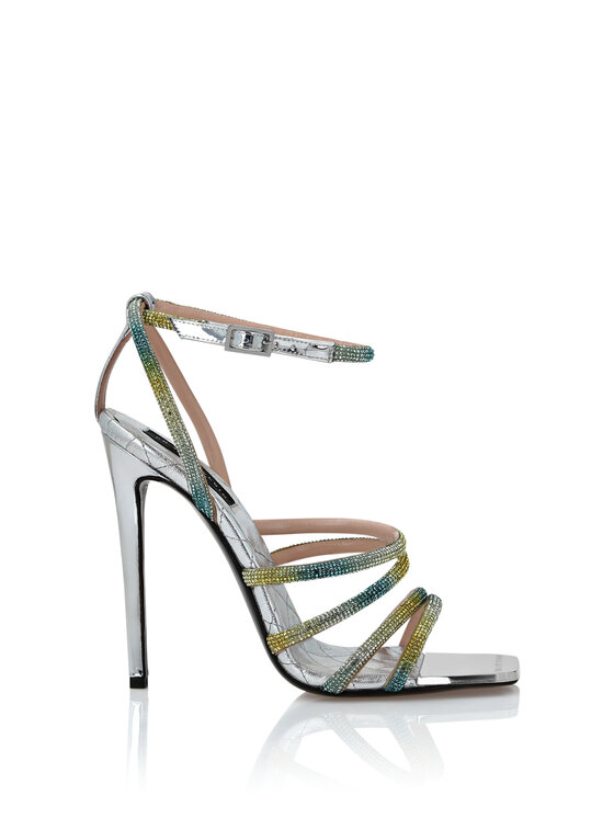PHILIPP PLEIN PHILIPP PLEIN Szpilki 9887 Srebrny