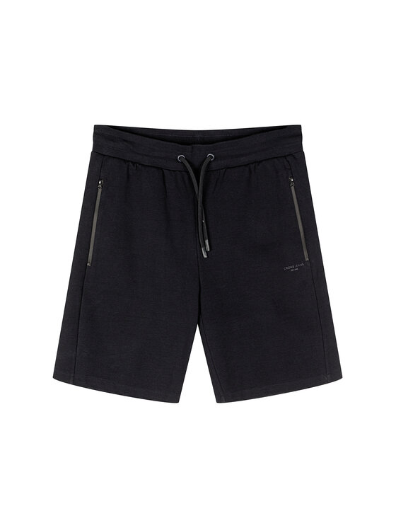 Cross Jeans Cross Jeans Szorty sportowe 49091-310 Granatowy Regular Fit