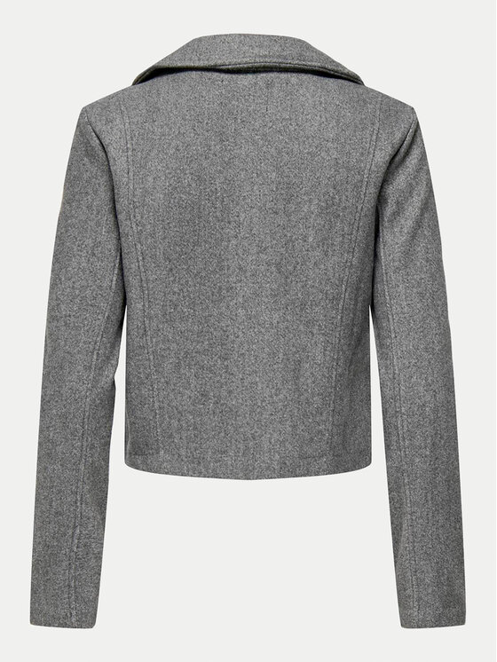 JDY JDY Demisezoninė striukė Mellow 15339416 Pilka Regular Fit