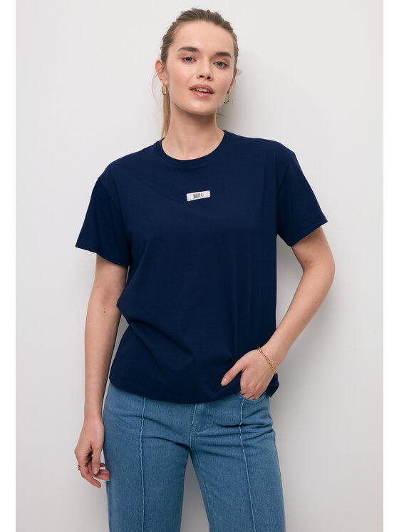 BIZUU BIZUU T-Shirt TISHALLE Modrá Standard Fit